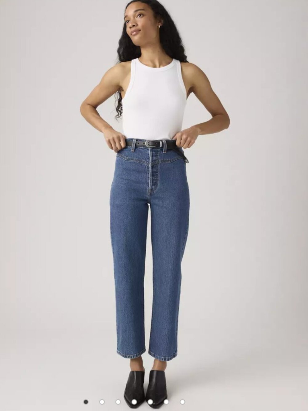 Levi’s Ribcage Western Yoke Women's Straight Leg Jeans 27 x 29